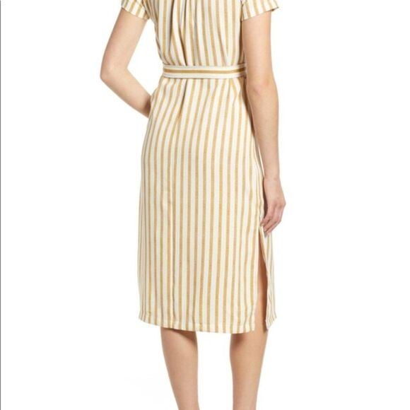 Ten Sixty Sherman | Button Front Shirt Striped Dress - Picture 4 of 16